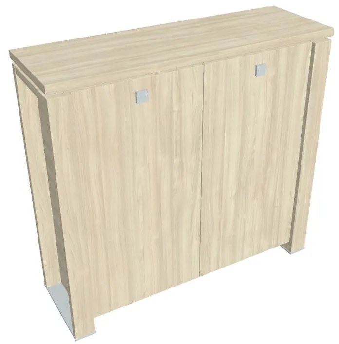 Dulap mediu Verno+ 140 x 46 x 130 cm, salcâm