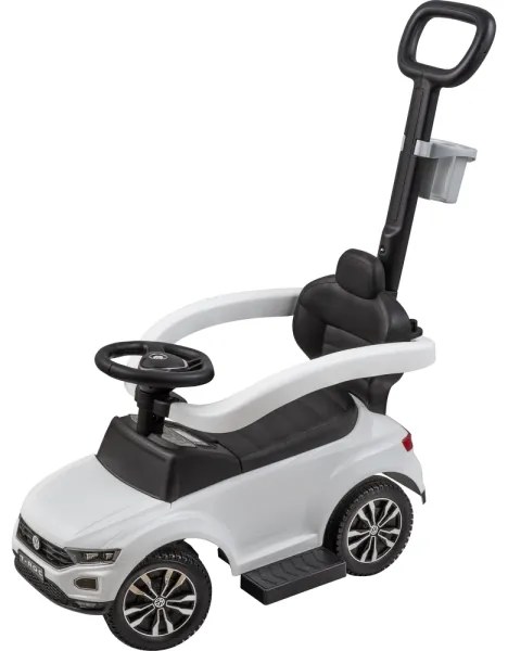 Bicicletă fără pedale Volkswagen 3 în 1 alb/negru