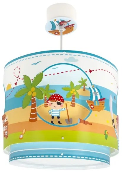 Lustră pentru copii Dalber 60652 PIRATE ISLAND 1xE27/15W/230V