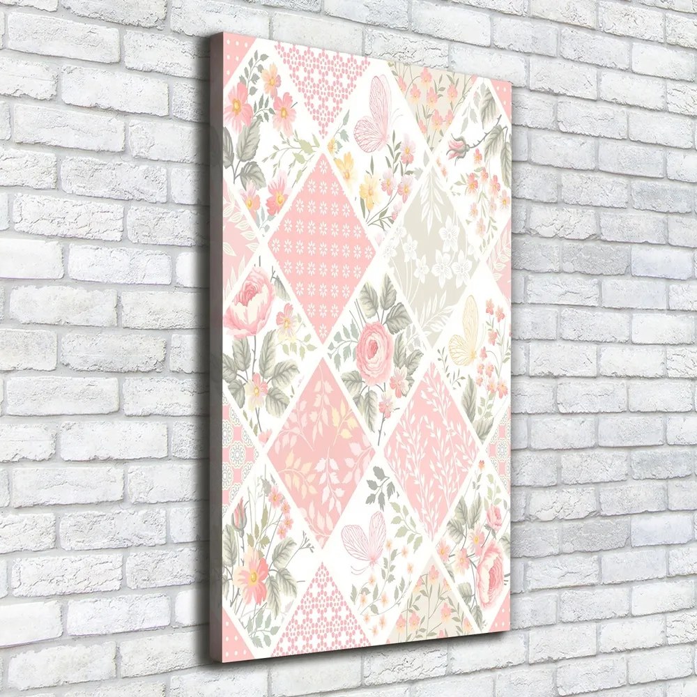 Tablou canvas Model floral