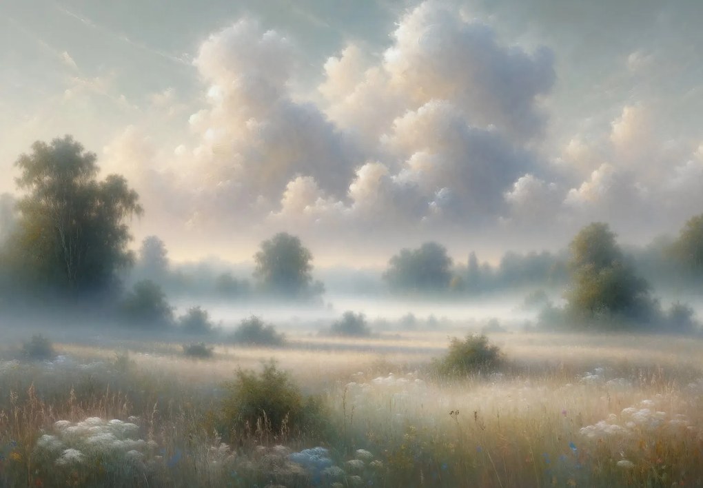 Fototapet - Peisaj pictat (147x102 cm)