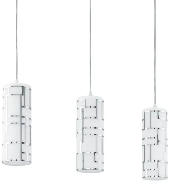 Lustră pe cablu BAYMAN 3xE27/60W/230V Eglo 92563