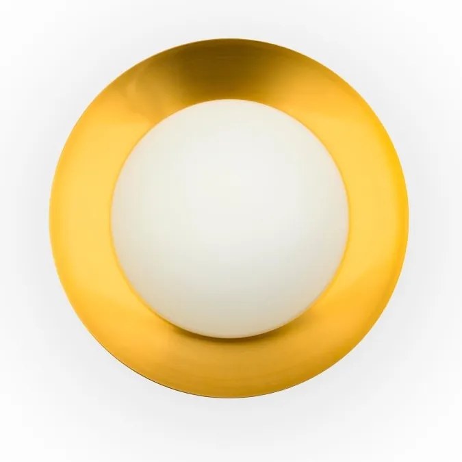 Plafoniera LED moderna SIDE 450 17W negru/cupru