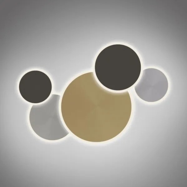 Plafonieră LED dimabilă Paul Neuhaus 8008-70 Q-PIATO LED/49W/230V 2700-5000K Wi-Fi + telecomandă