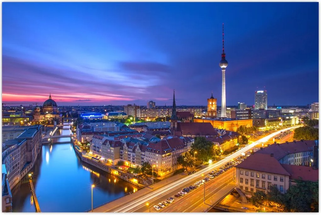 Tablou - Cerul albastru la Berlin (90x60 cm)