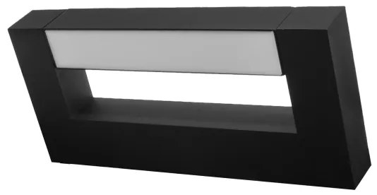 Aplică LED de exterior 2xLED/4W/230V IP54 30 cm negru