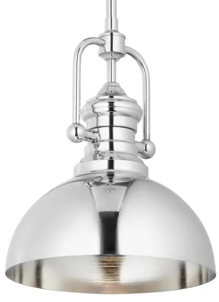 Jupiter 1786 - PT 1 - Lustră pe tijă PLATINO 1xE27/60W/230V argintiu