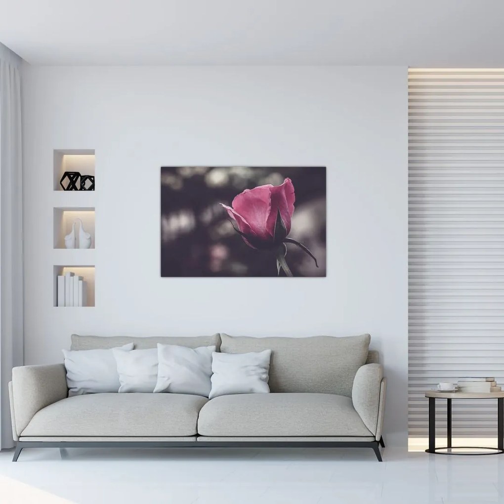 Tablou - Detaliu florii de trandafir (90x60 cm)