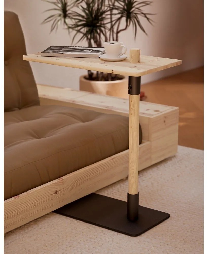 Măsuță auxiliară din lemn masiv de pin 30x55 cm Adjust – Karup Design