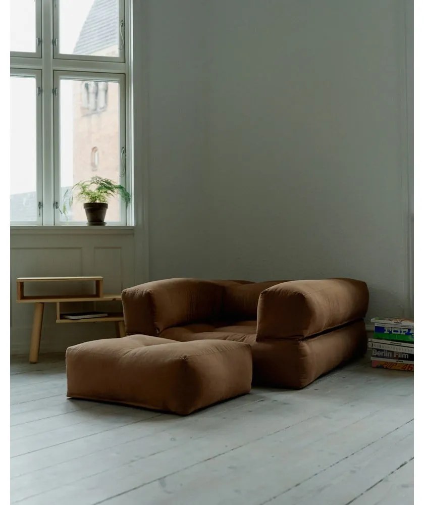 Fotoliu variabil Karup Design Cube Natural, bej