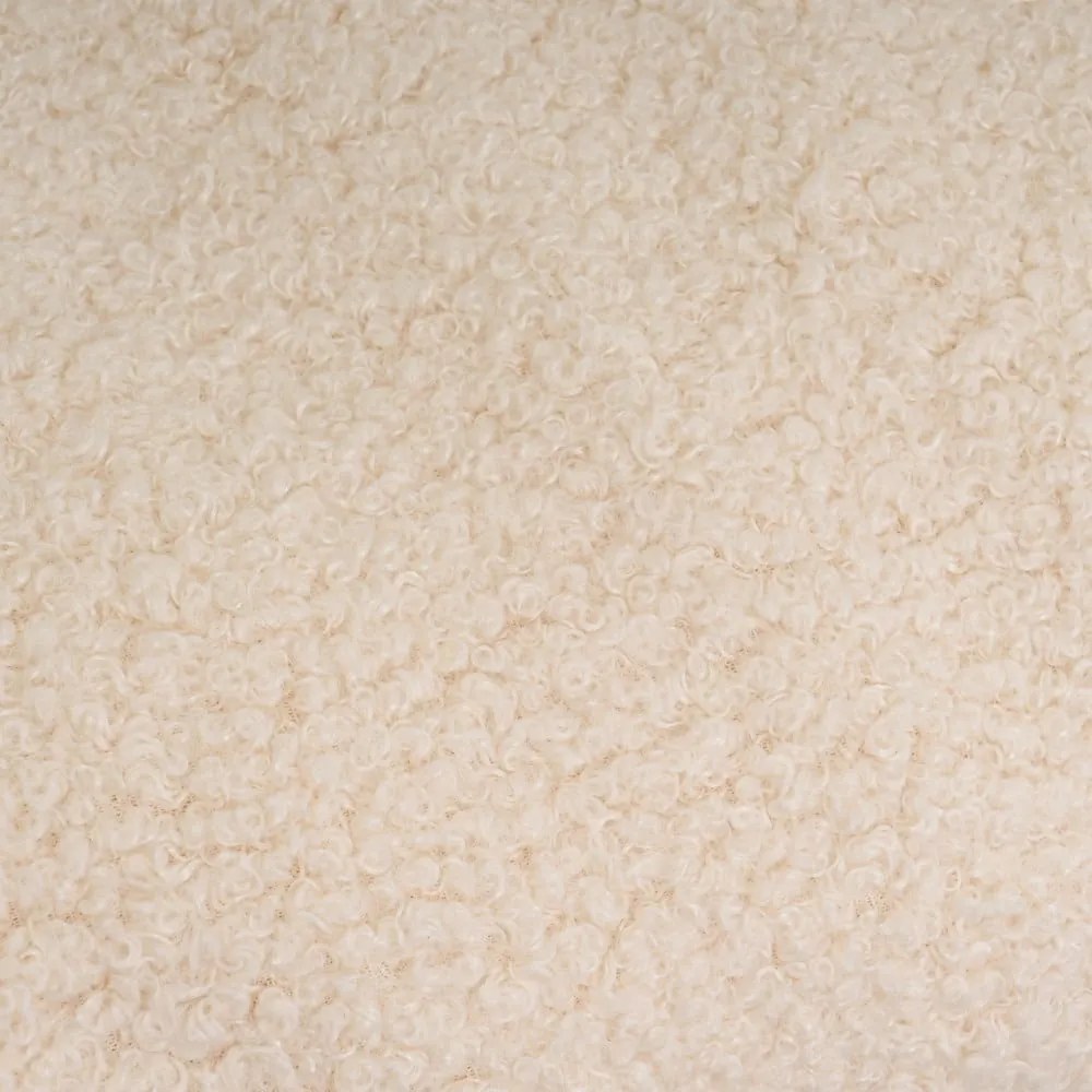 Pătură bej din material bouclé 160x130 cm Sherpa – Casa Selección