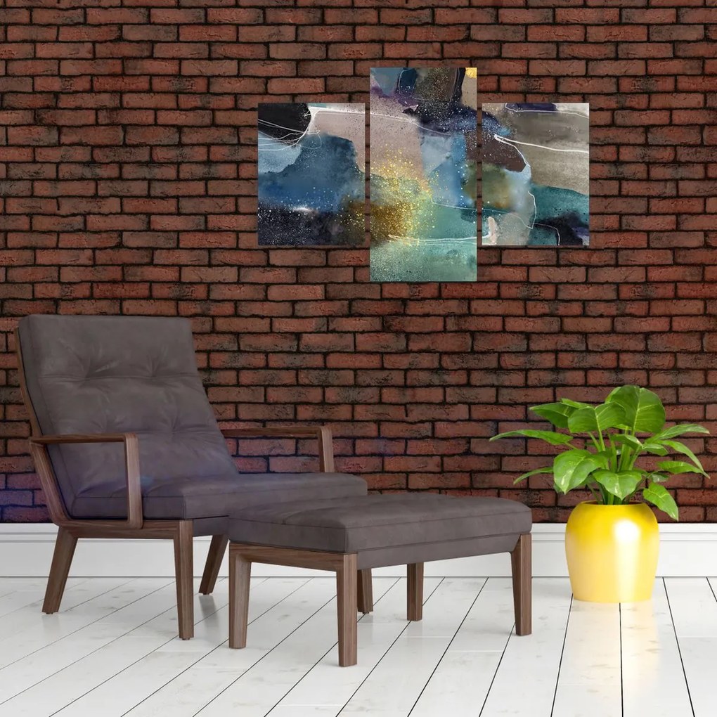 Tablou - Abstract acuarelă (90x60 cm)