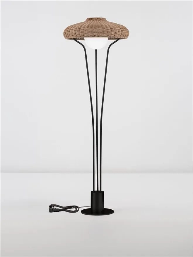 Lampa de podea boho style pentru terasa exterior IP54 SAMY