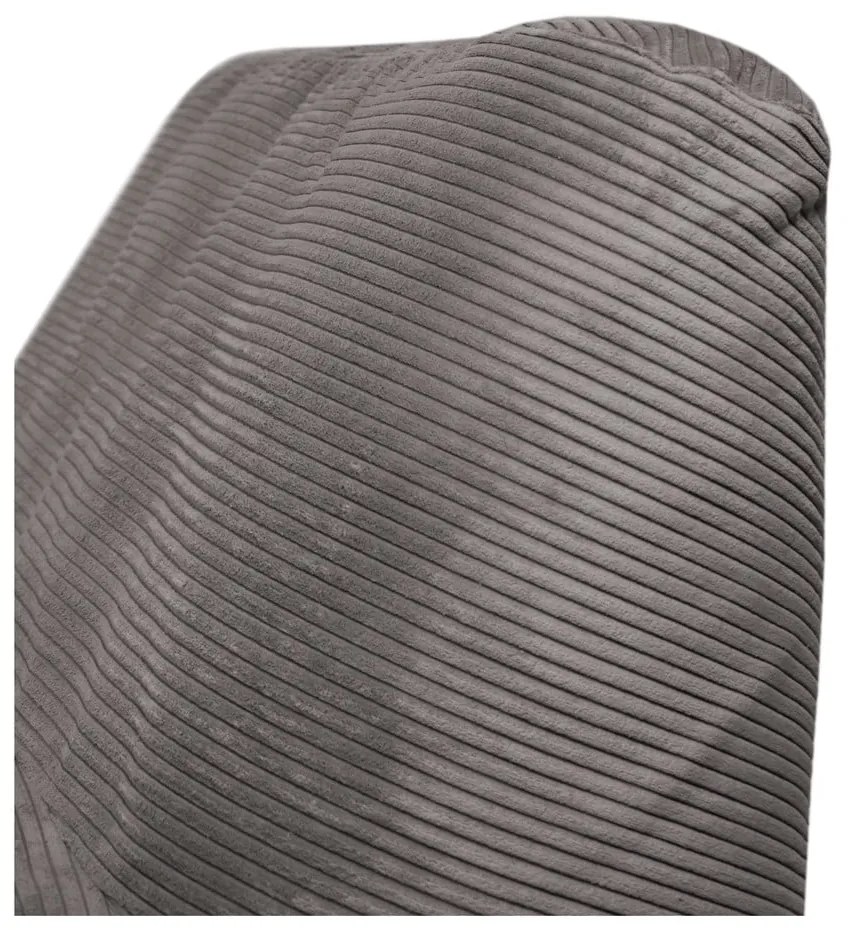 Fotoliu bean bag verde cu tapițerie din catifea reiată Sofa Tube – SLOWDOWN