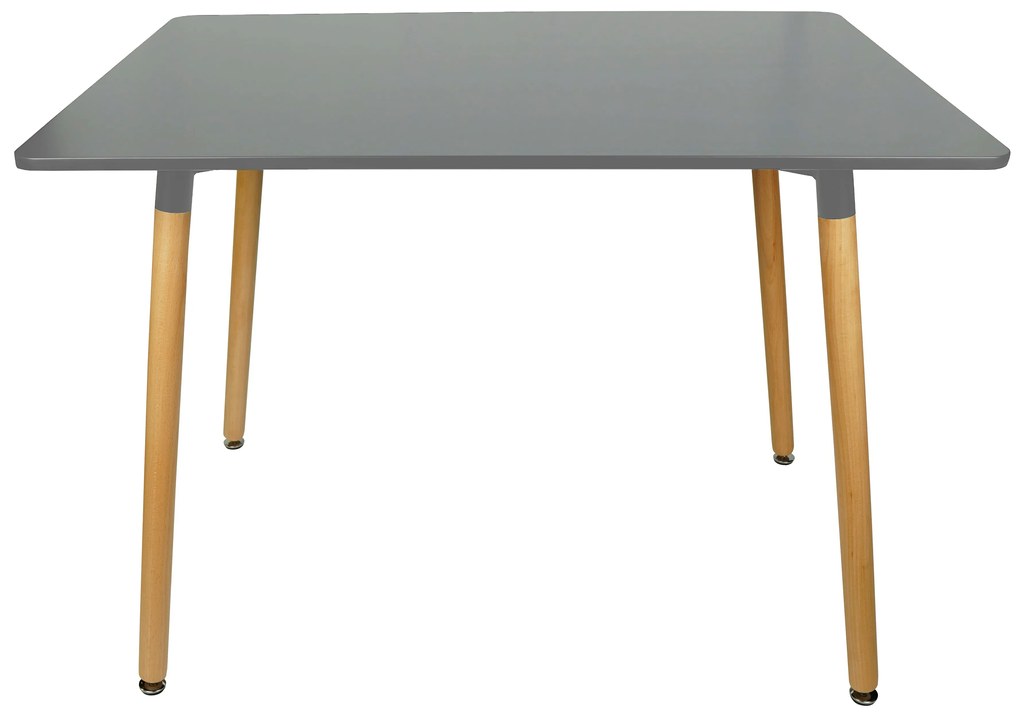 Masa gri BERGEN 140x80 cm