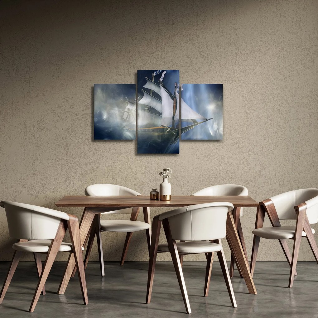 Tablou - Corabia fantomelor (90x60 cm)