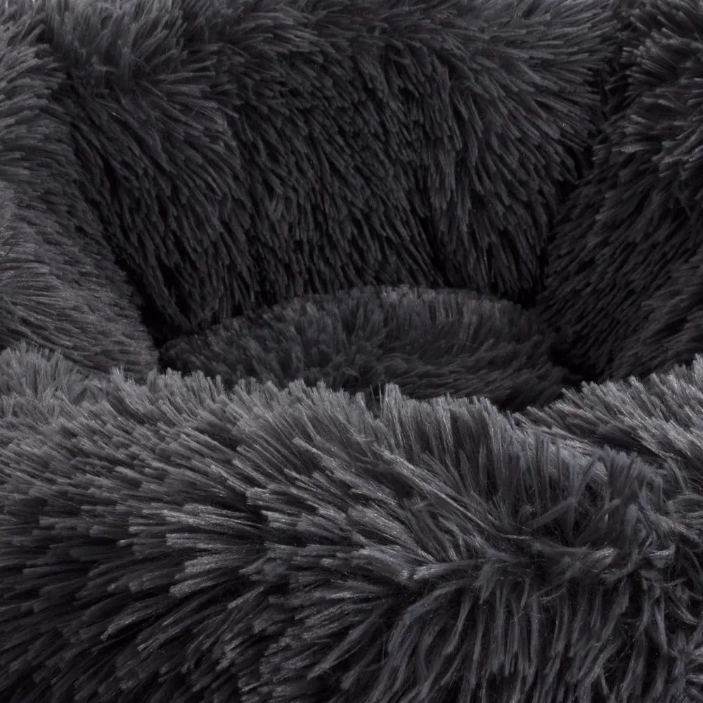 Pat pentru animale de companie gri închis pentru câini ø 95 cm – Love Story