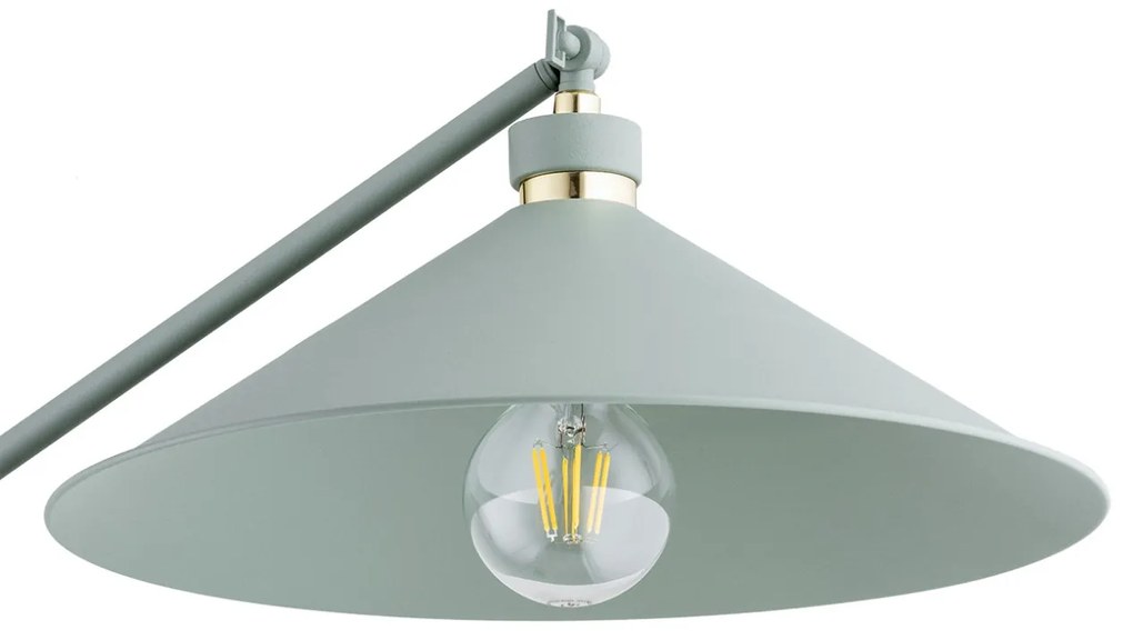 Lampadar de podea reglabil stil industial NASHVILLE salvie