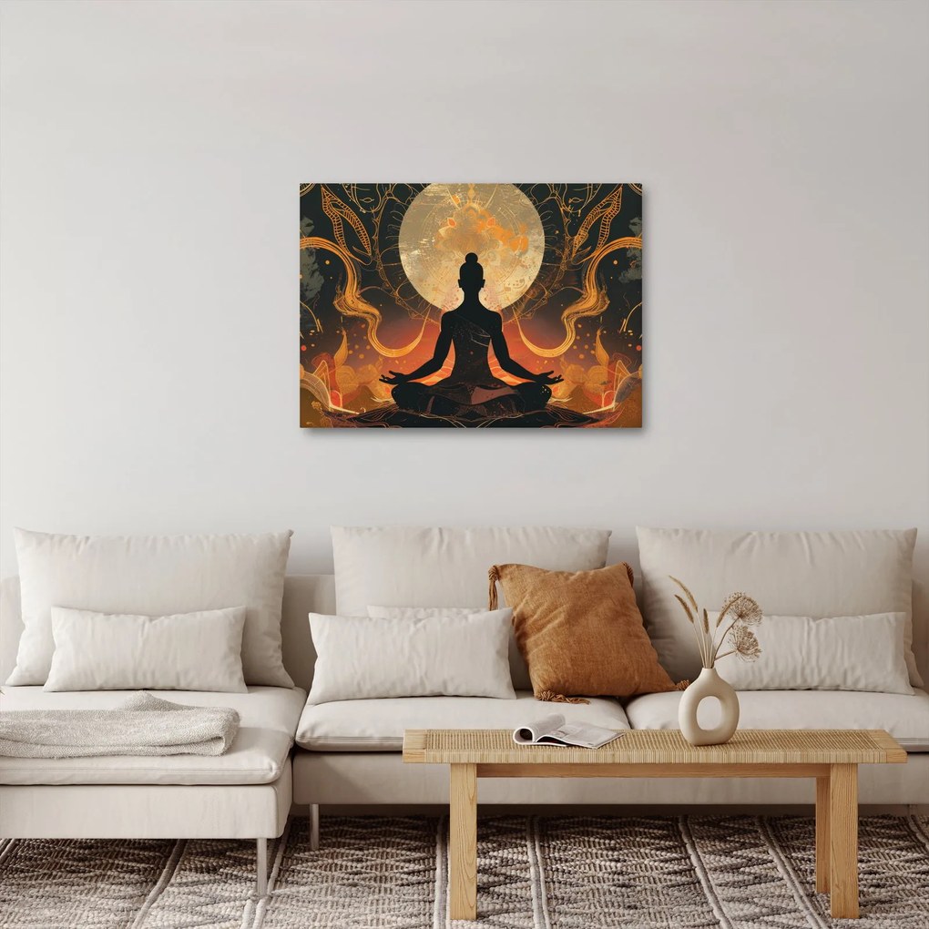 Tablou - Meditație (70x50 cm)