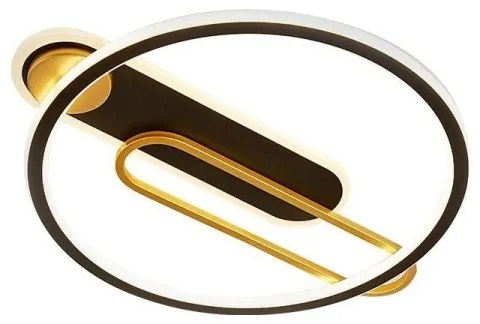 Plafonieră LED dimabilă LED/60W/230V 3000-6500K negru + telecomandă