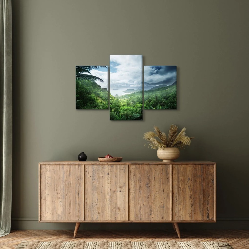 Tablou -Jungla din Seychelles (90x60 cm)