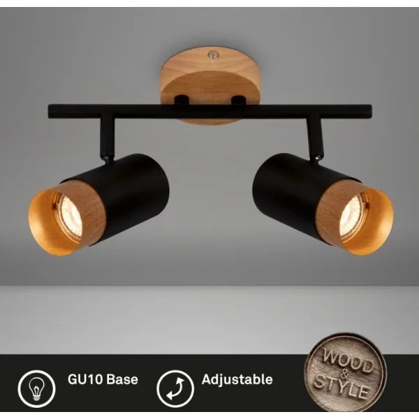 Spot Briloner 2144025 SPOT 2xGU10/9W/230V