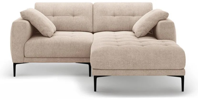 Colțar maro deschis (cu colț pe partea dreaptă/cu șezlong) Bemy – Micadoni