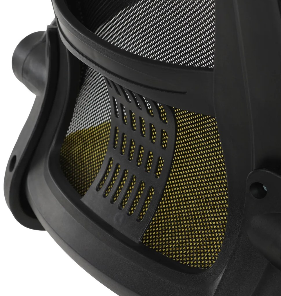 Scaun de birou Autronic KA-K2006 YEL, galben