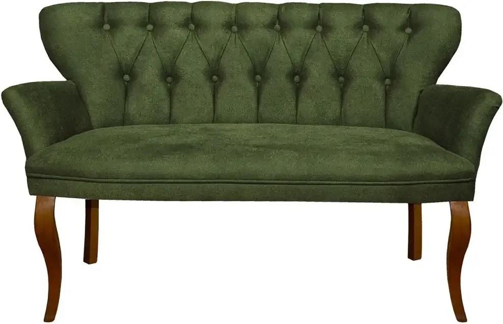 Canapea 2 persoane verde Homs textil