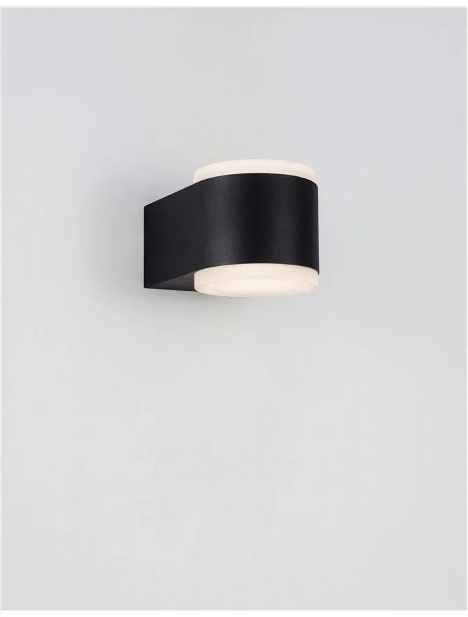 Aplica LED moderna de exterior cu iluminat ambiental Up/ Down IP54 NUS II