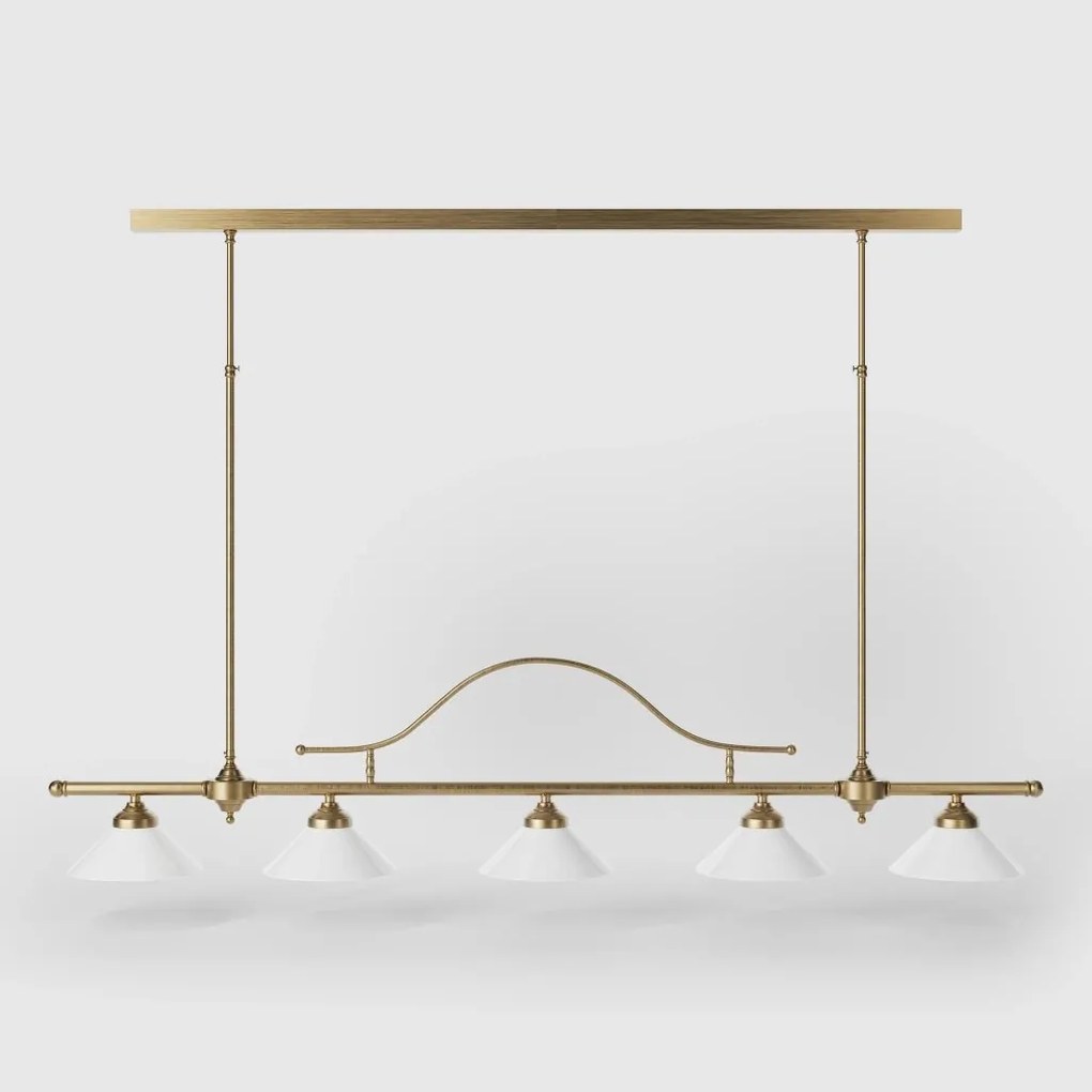 Lustra din alama cu inaltime reglabila Sofia 5L