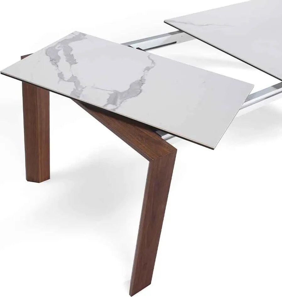 Masa dining extensibila design ultra-modern Ceramic 180-235x90cm