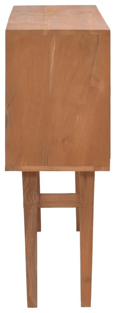 Masa consola, 110x30x79 cm, lemn masiv de tec 1, 110 x 30 x 79 cm
