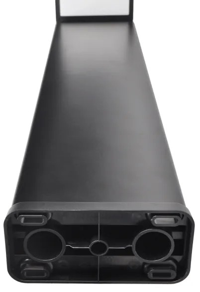 Lampă LED solară cu senzor Solight WO7202 PALERMO LED/5W/2000mAh IP54 negru