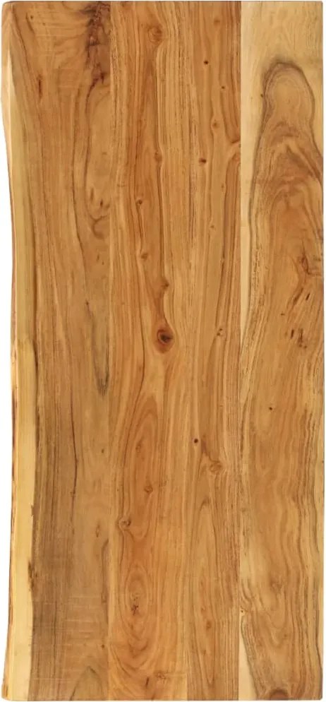 vidaXL Blat lavoar de baie, 140x52x2,5 cm, lemn masiv de acacia