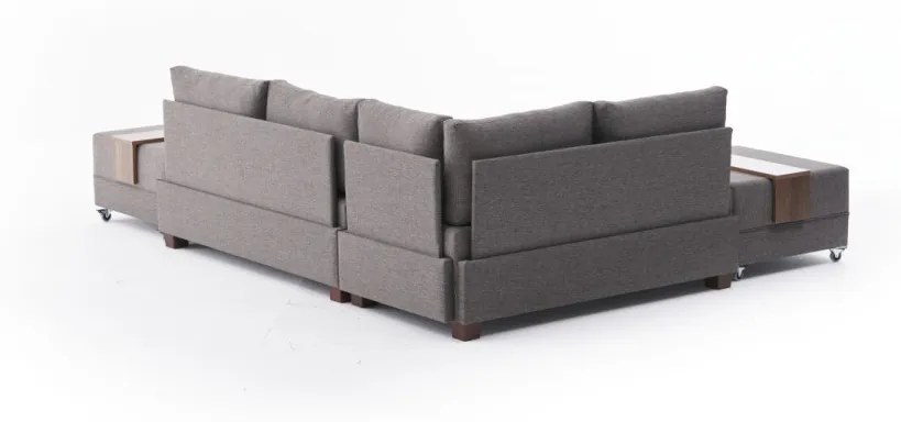 Coltar Extensibil Fly Corner Sofa Bed Left, Gri