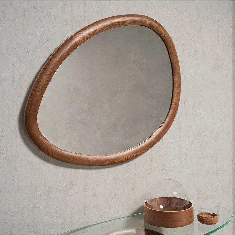 Oglinda decorativa design LUX Ovalada 95x75cm