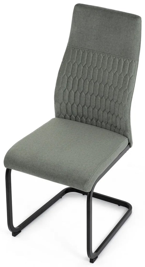 Set de scaune de sufragerie DCL-X7018 GRN2, 4 buc