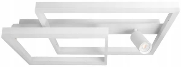 Plafonieră LED 38W/230V + 1x GU10/30W, alb