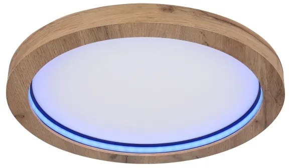 Plafonieră LED RGBW dimabilă BRANZA LED/24W/230V Globo 41374-24R + telecomandă