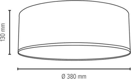Spot-Light 4763812 - Plafonieră JOSEFINA 3xE27/25W/230V