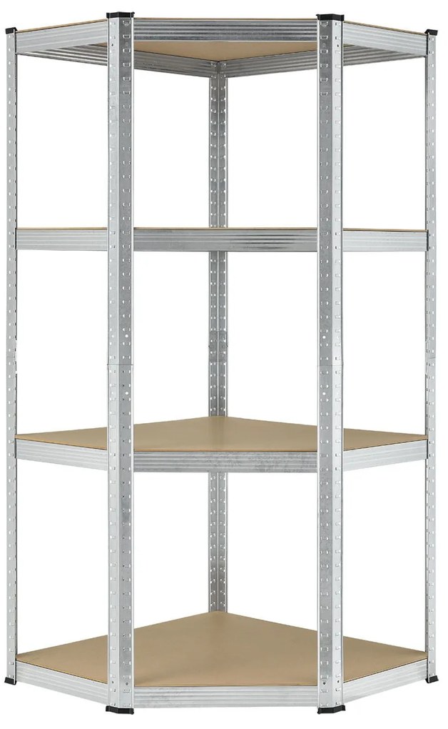 Juskys Raft de colt - 160x75x40-75 cm