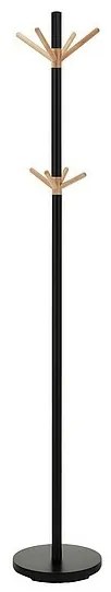 Cuier Uno negru/fag H174 cm