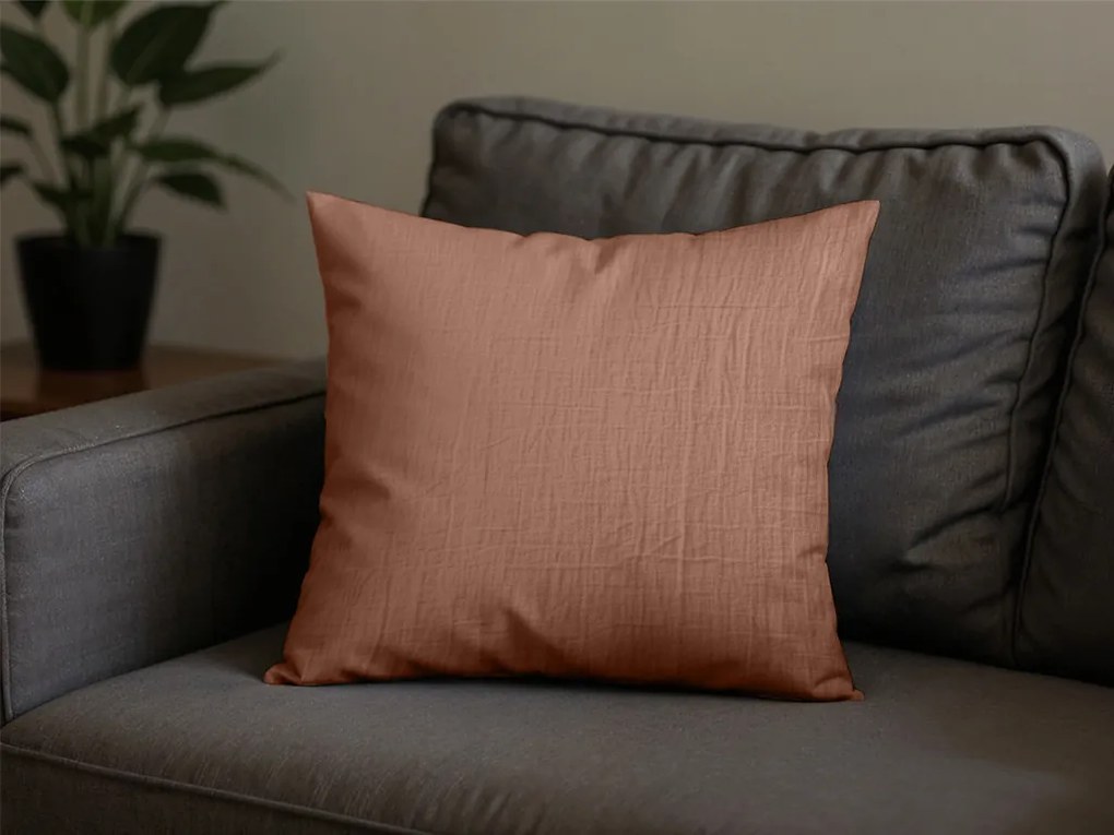 Fata de perna muselina MUSSARI 45x45 cm, maro deschis