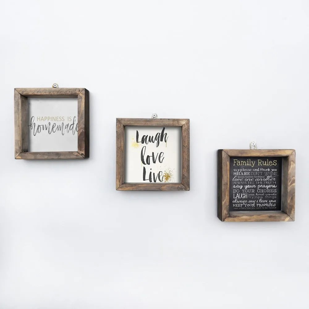 Semn 15x15 cm Mottos – Evila Originals