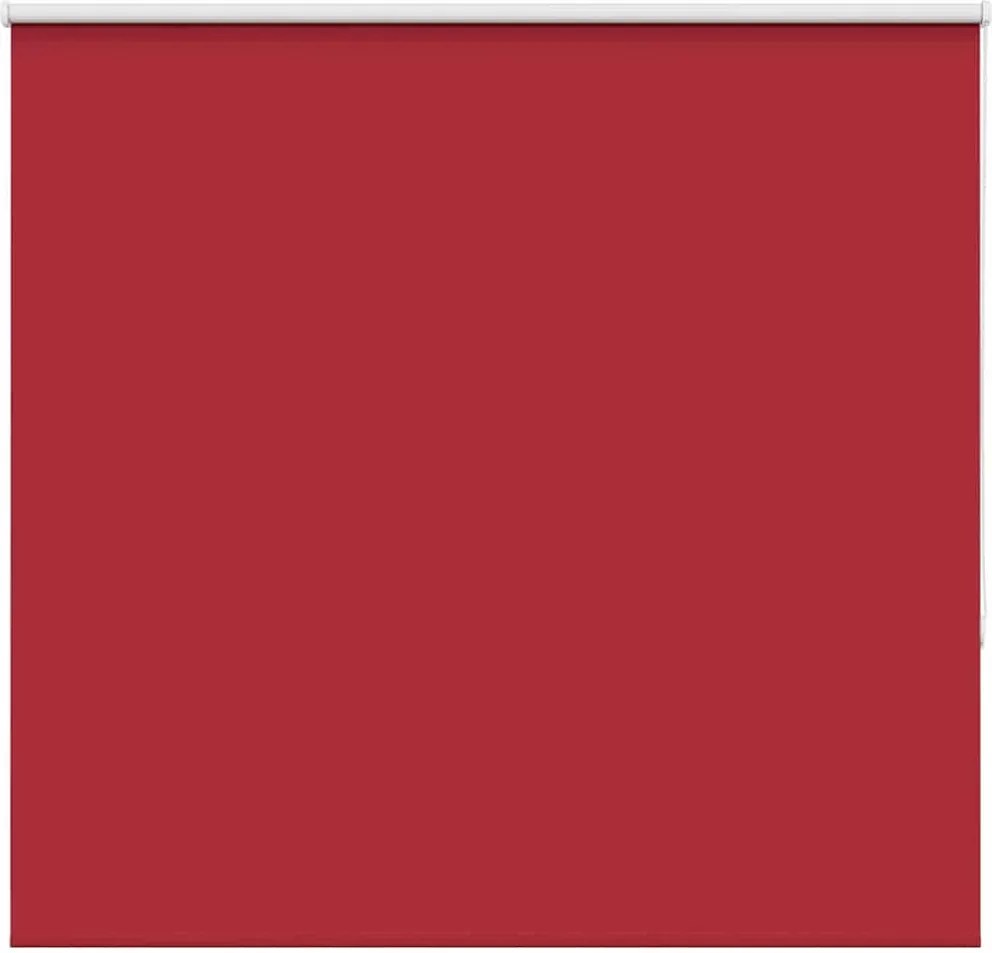 vidaXL Jaluzea cu role opace Roșu 165x130 cm Lățime material 161,6 cm