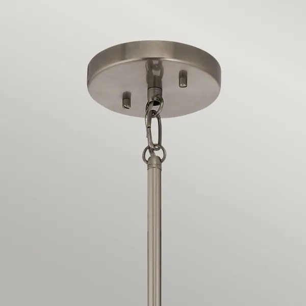 Quintiesse QN-KARLEE3 - Lustru cu tijă KARLEE, 3 x E14, 60 W, 230 V, crom mat