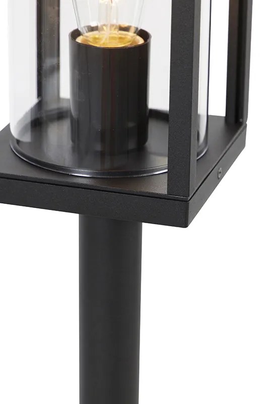 Lampă de podea industrială pentru exterior neagră 100 cm IP44 - Charlois