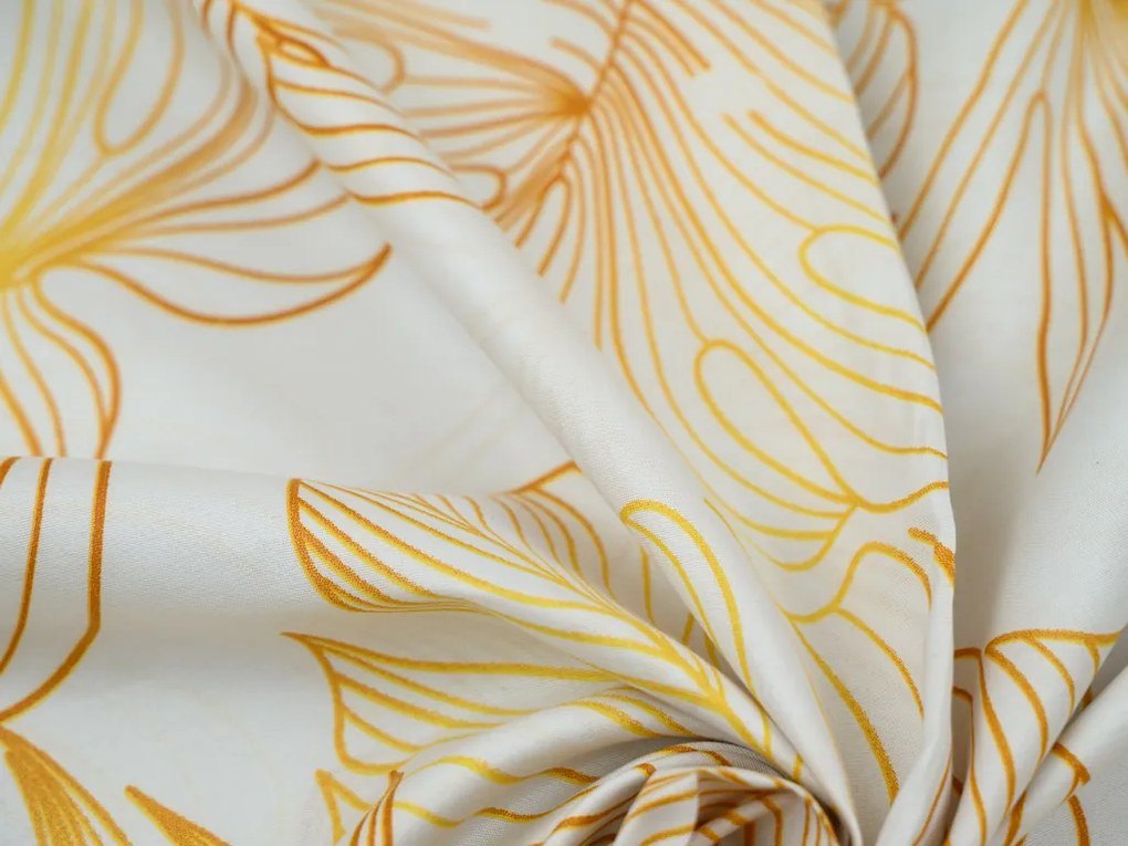 Lenjerie de pat din microfibra PALMERA crem Dimensiune lenjerie de pat: 70 x 80 cm | 140 x 200 cm