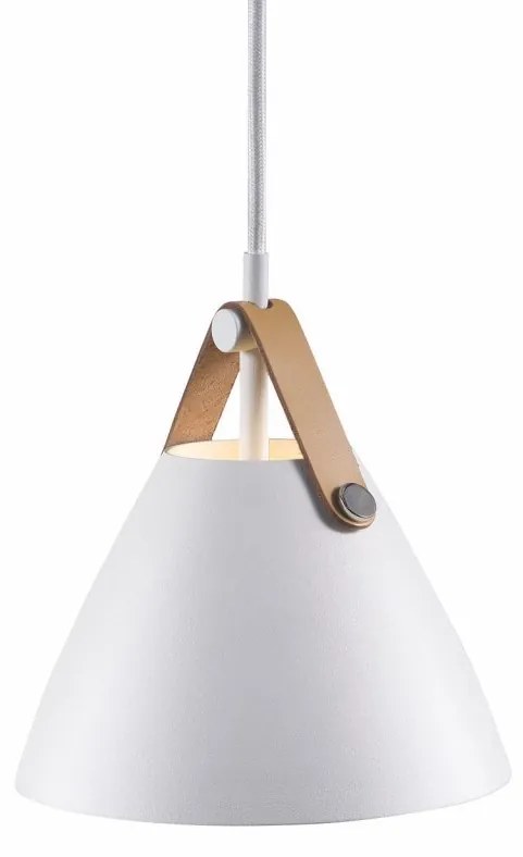 Pendul design nordic STRAP 16 alb 84303001 DFTP